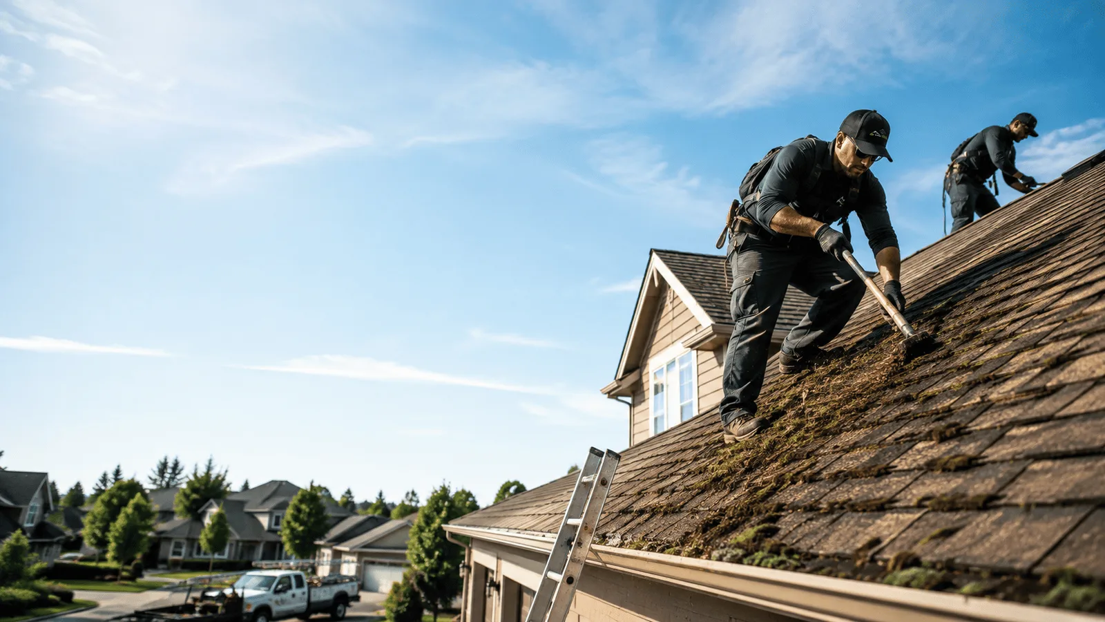 Roof Moss Removal in Pea Ridge, AR near me
